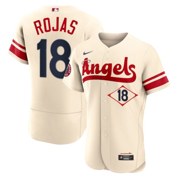 Angels 18 Jose Rojas Cream 2022 City Connect Flexbase Jersey Dzhi,We sell and wholesale Angels 18 Jose Rojas Cream 2022 City Connect Flexbase Jersey Dzhi on line form chian!
